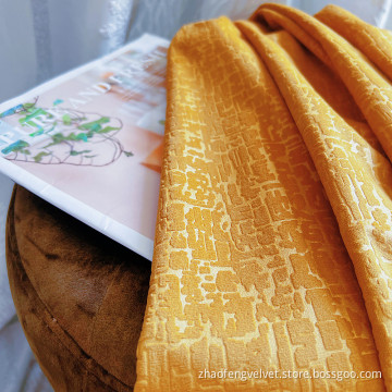 Embossing 3D Velvet Matt Fabric